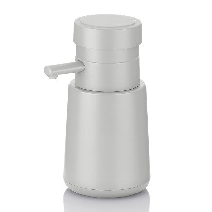 KELA Dávkovač mydla a dezinfekcia AURIE 450 ml strieborná KL-24502