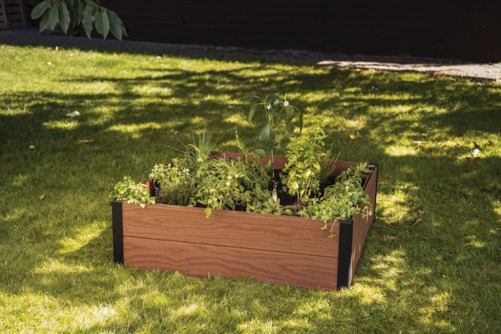 Keter Vyvýšený záhon Keter Maple Square hnědý  KT-610291 - thumb (4)