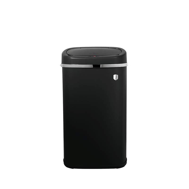 BERLINGERHAUS Bezdotykový odpadkový koš se senzorem 58 l Matte Black Collection BH-9526