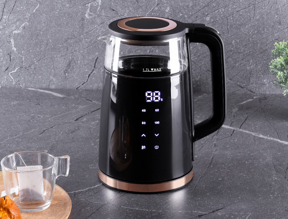 BERLINGERHAUS Rychlovarná konvice s regulací teploty digitální 1,7 l Black Rose Collection BH-9477 - thumb (4)