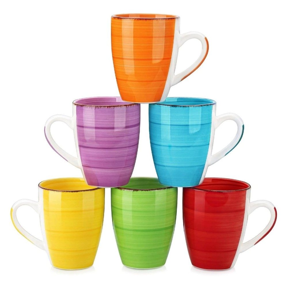 Product detail of HIT Hrnky na kávu i čaj sada 6 ks 350 ml COLOURS HT-24326768