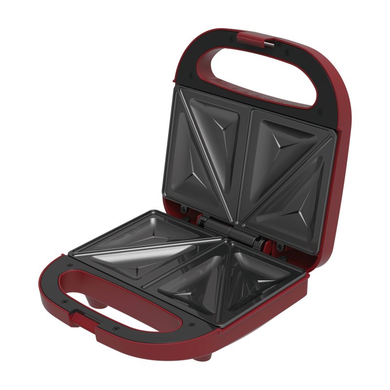 Product detail of BERGNER Sendvičovač 750W MAROON BG-51043-RD