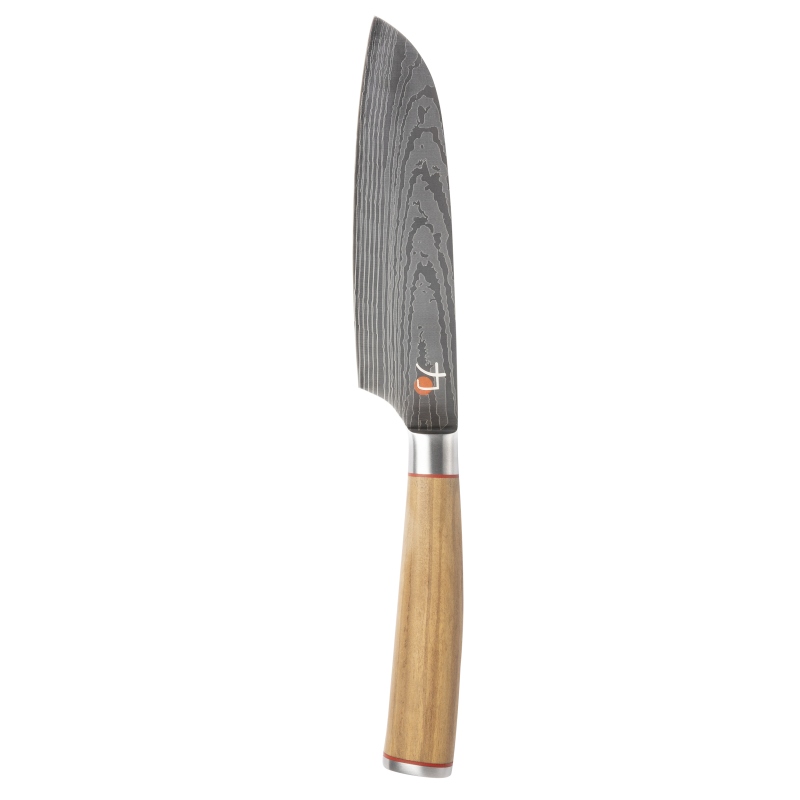 Product detail of MASTERPRO Nůž Santoku TETSU 12,5 cm nerez dřevo BGMP-4169