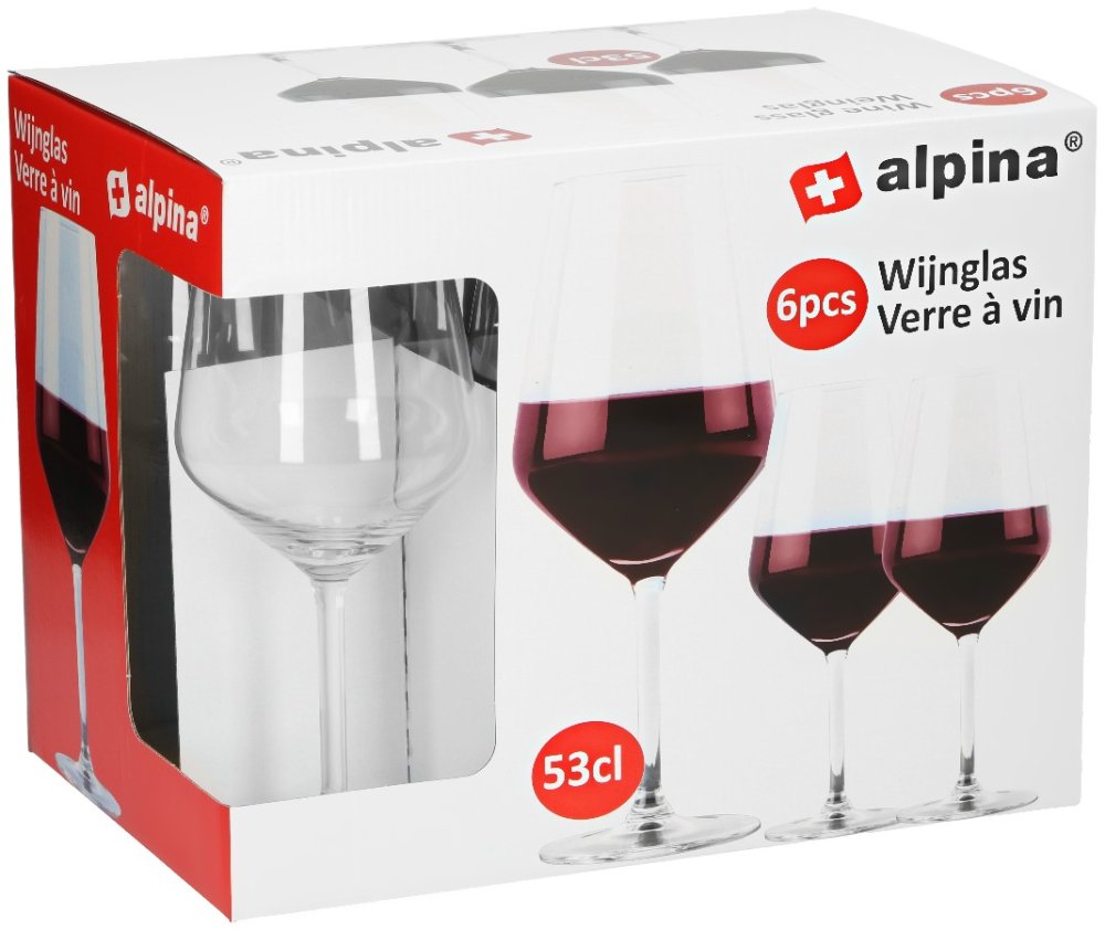 ALPINA Sklenice na červené víno sada 6 ks 53 cl  ED-286429 - thumb (2)