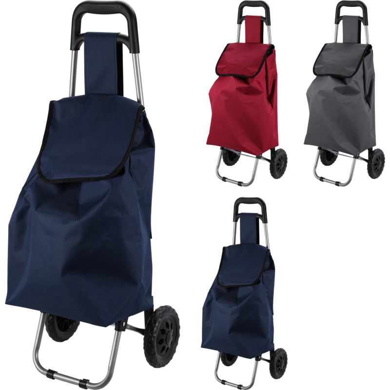 EXCELLENT HOUSEWARE Nákupní taška na kolečkách 33 l šedá KO-CM6000030seda