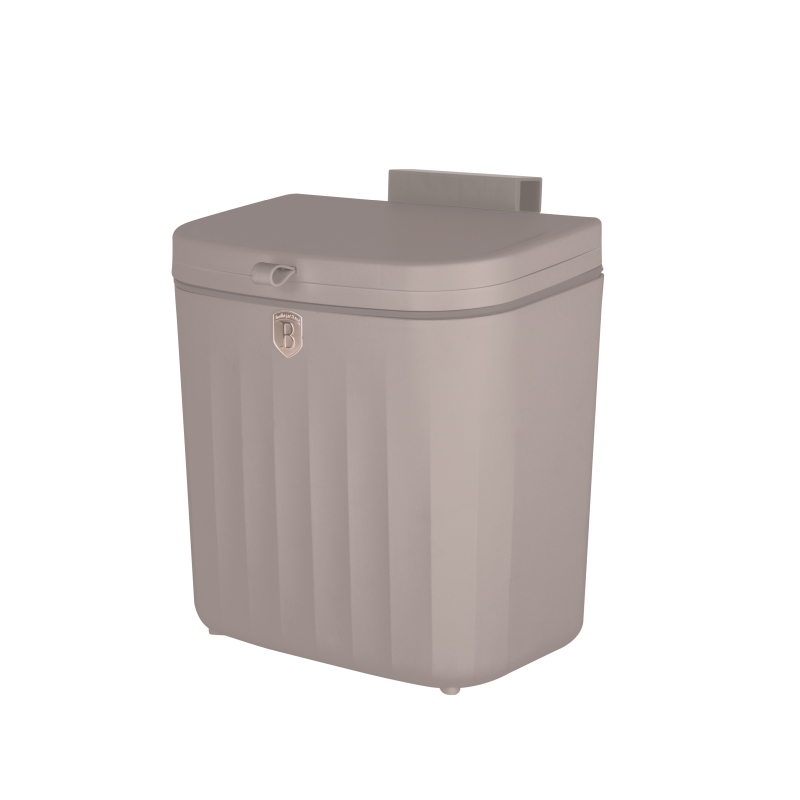 BERLINGERHAUS Koš odpadkový závěsný 7 l Taupe Collection BH-8888