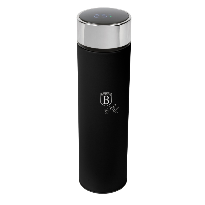 BERLINGERHAUS Termoska nerez s LED displejem 500 ml Matte Black Collection BH-9681