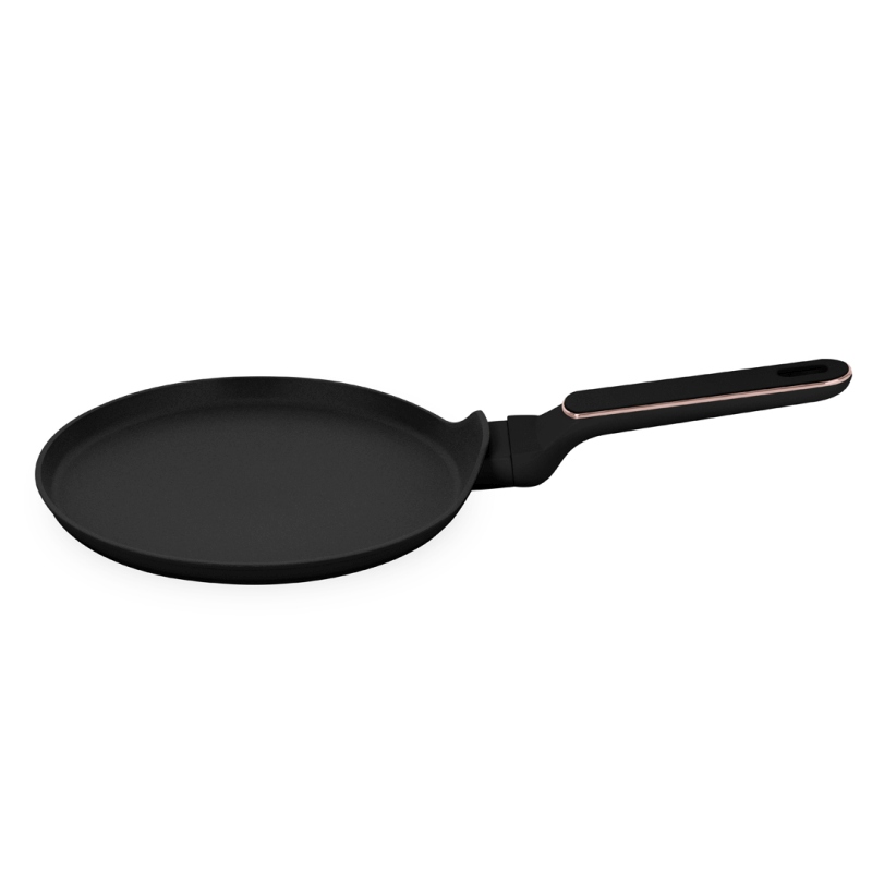 BERLINGERHAUS Pánev na palačinky s titanovým povrchem 25 cm Black Rose Collection BH-8348