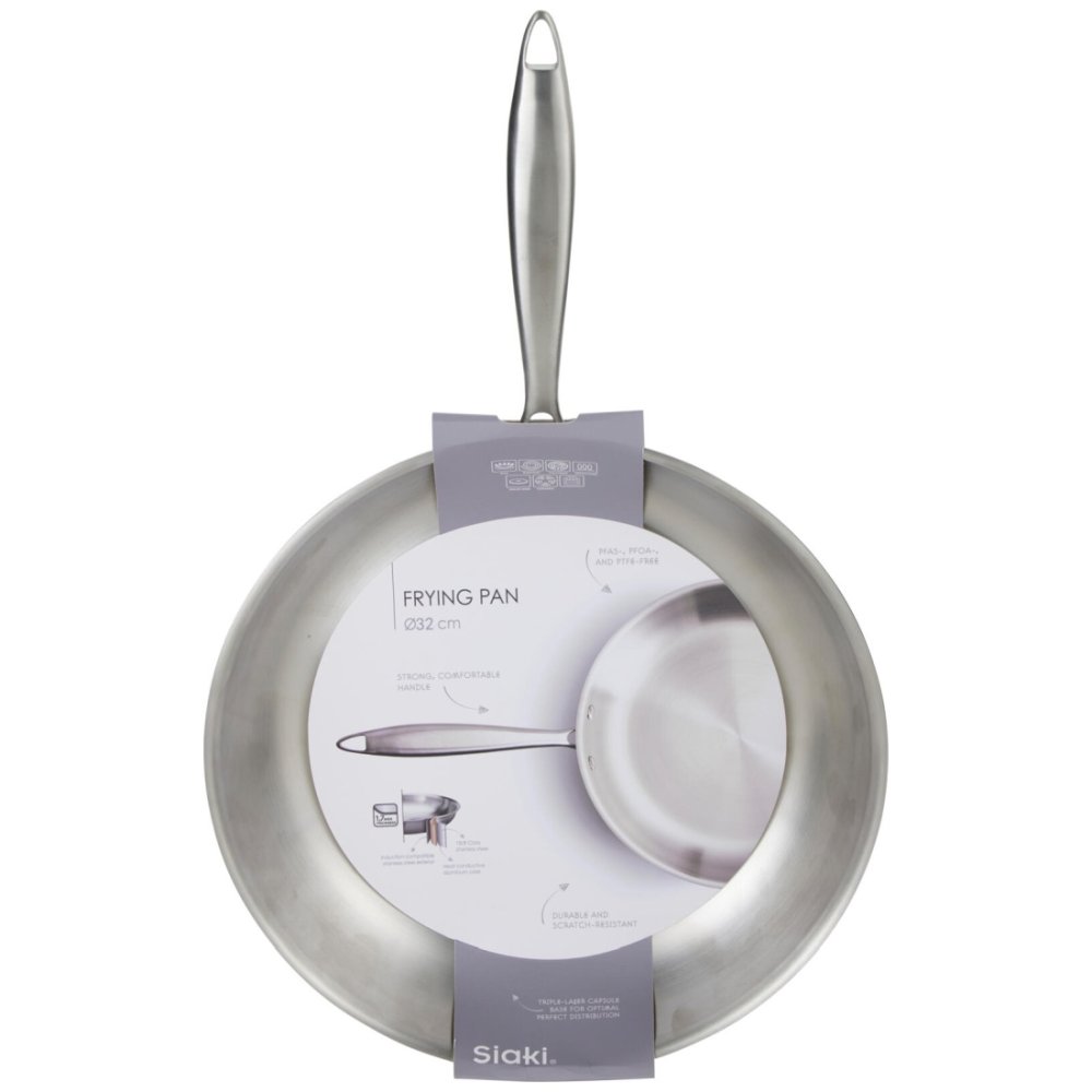 SIAKI HUISHOUD Pánev nerezová 32 cm KO-C85000580