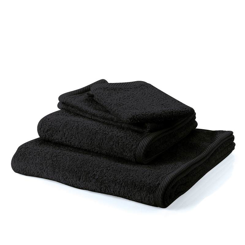 KELA Osuška LADESSA 100% bavlna černá 70x140 cm KL-24626 - thumb (1)