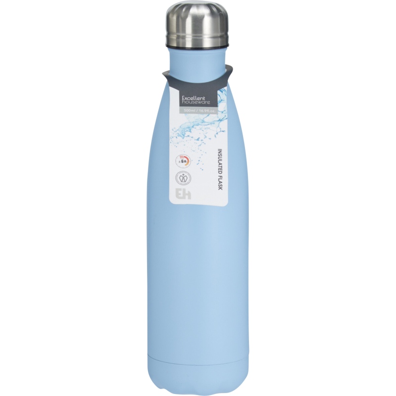 EXCELLENT HOUSEWARE Termoska lahev sportovní nerez 0,5 l béžová KO-997100550bezo