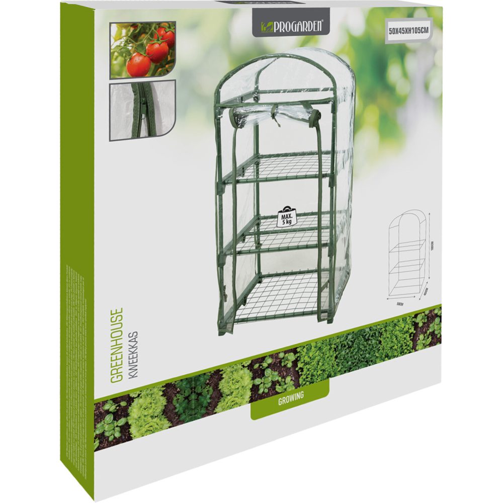 PROGARDEN Foliovník zahradní třípatrový 50 x 45 x 105 cm KO-CE7000160