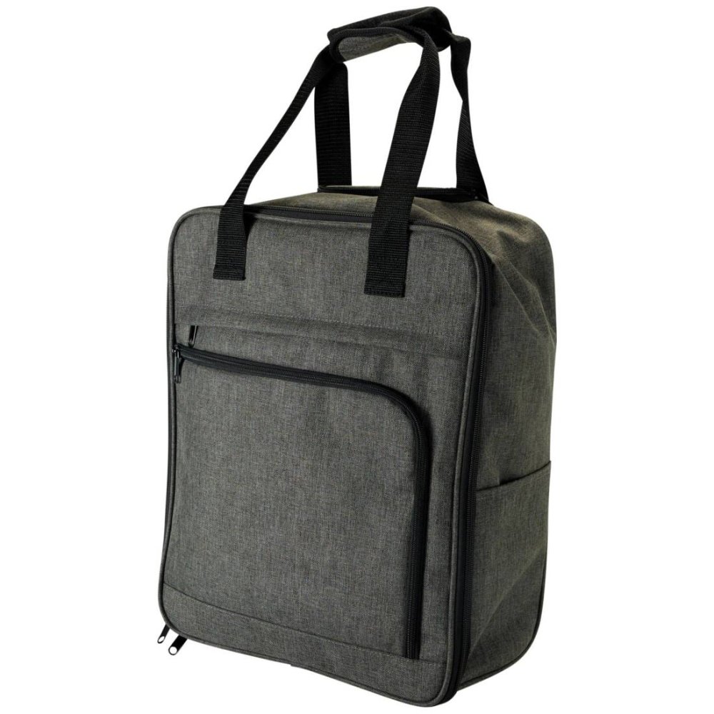 PROWORLD Kufr příruční na kolečkách textil 36 × 20 × 45 cm temně šedá KO-CW5000110
