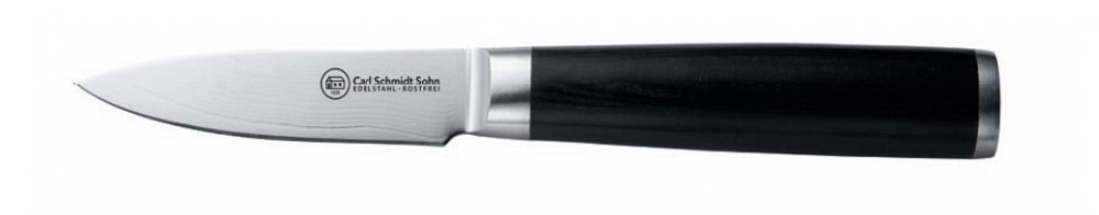 CARL SCHMIDT SOHN Nůž kuchyňský damascénská nerezová ocel 9 cm KONSTANZ CS-071349