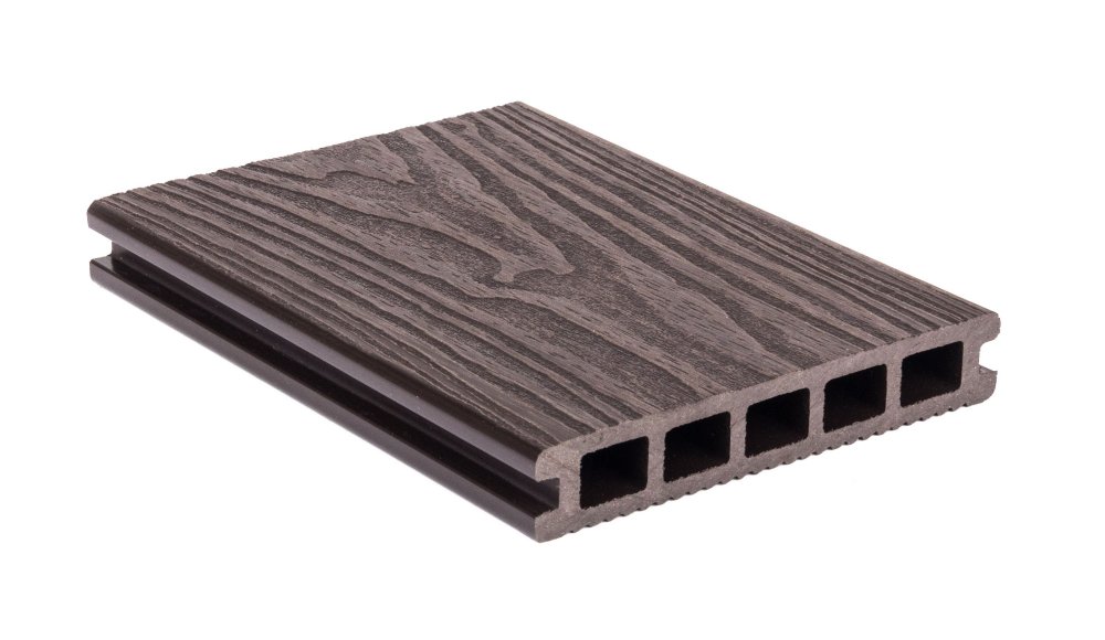 G21 Terasové prkno G21 2,5 x 14,8 x 400 cm, Dark Wood, WPC G21-6391041