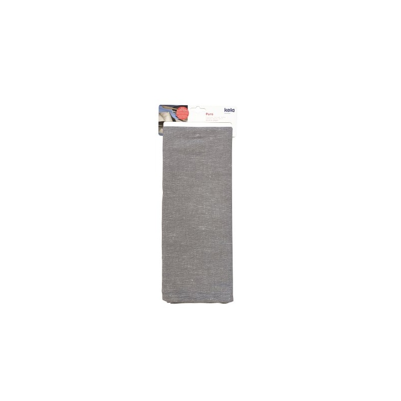 KELA Utierka Puro 55% bavlna/45% ľan šedá 70,0x50,0cm KL-12805
