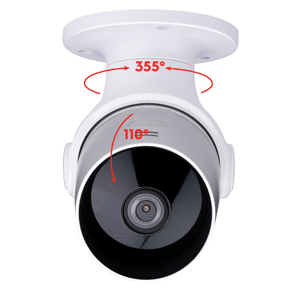 ALPINA Chytrá IP kamera WiFi venkovní HD 1080p ED-226467