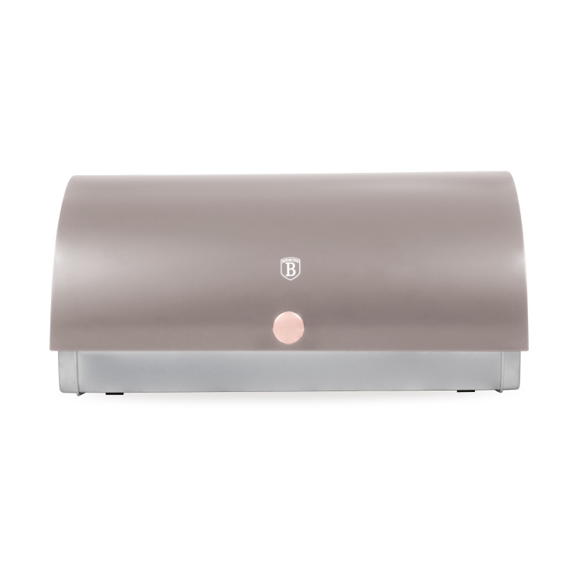 BERLINGERHAUS Chlebník a sada dóz na potraviny 4 ks Taupe Collection BH-6834