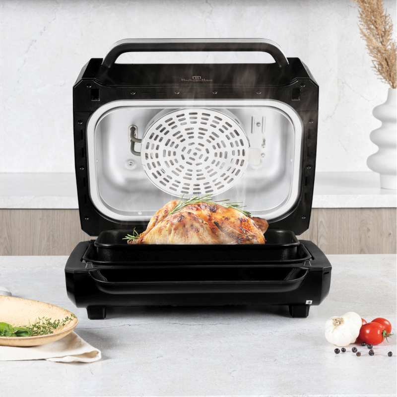 BERLINGERHAUS Horkovzdušná multifunkční trouba 16 v 1 Black Rose Collection BH-9667