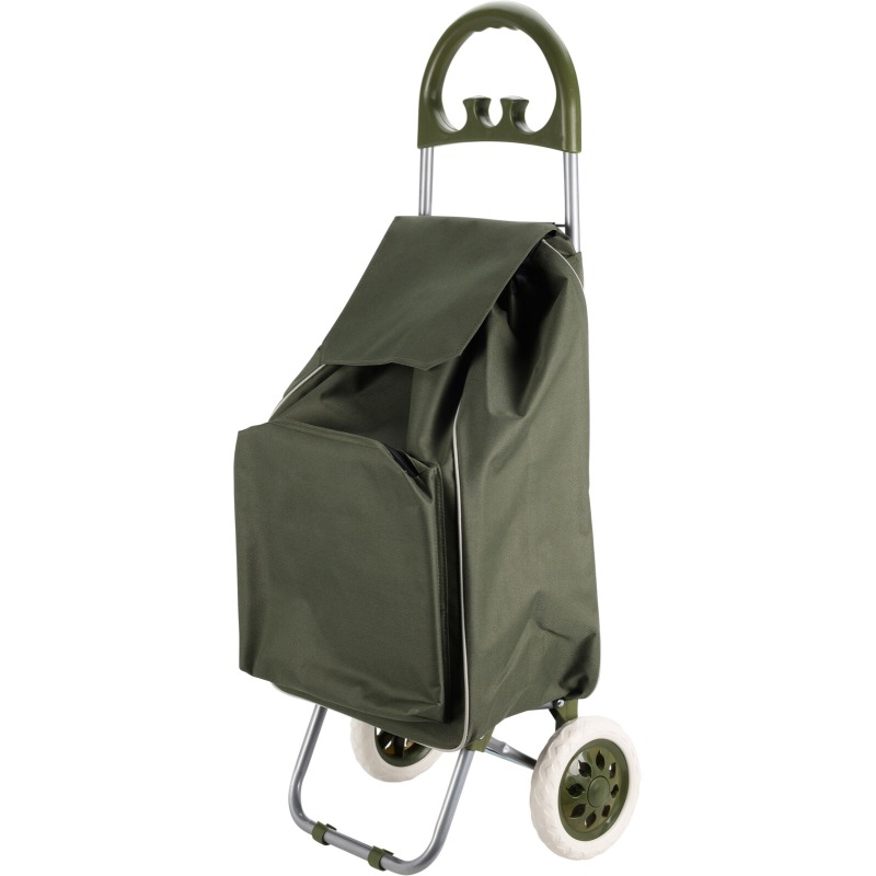 EXCELLENT HOUSEWARE Nákupní taška na kolečkách 40 l zelená KO-CM6000050