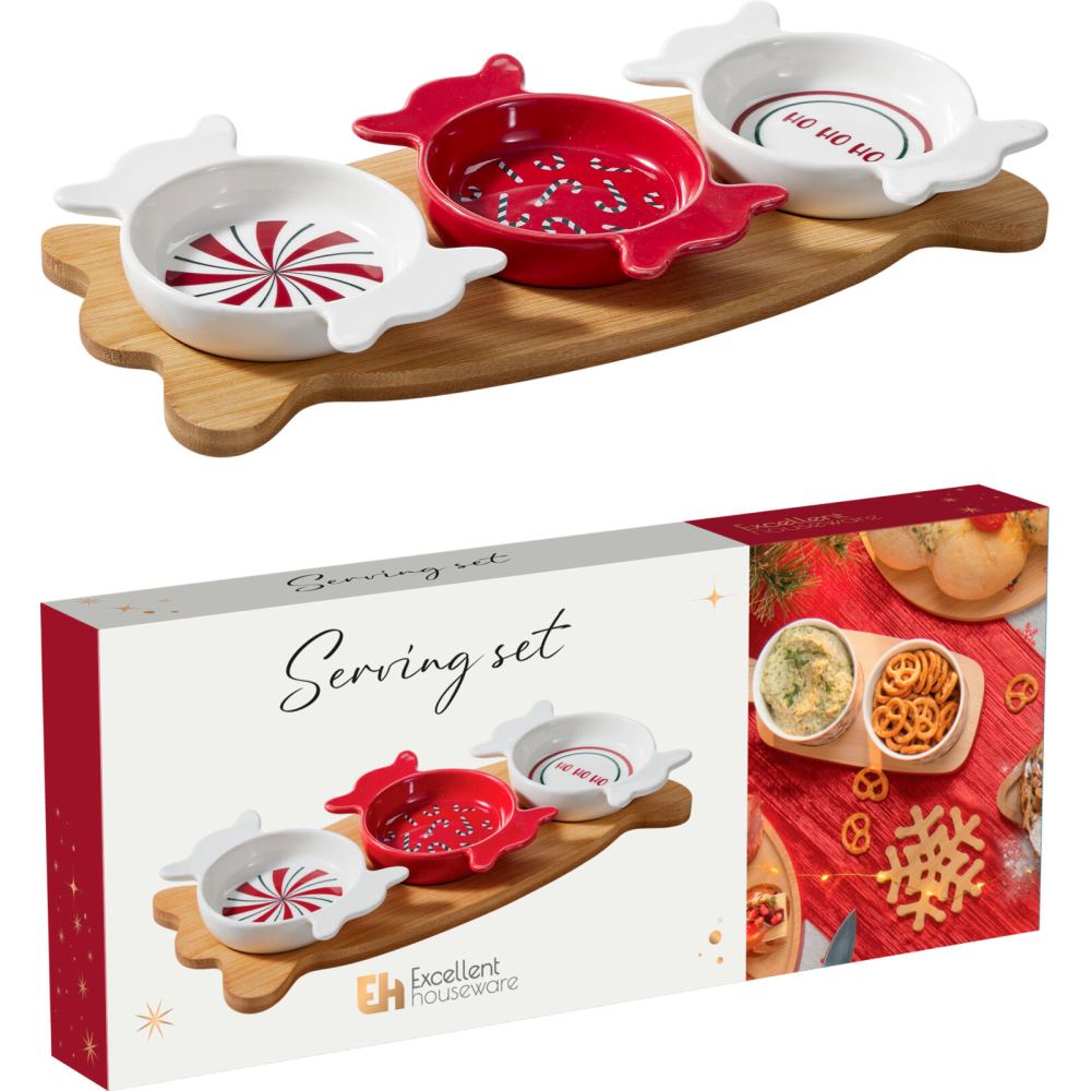 EXCELLENT HOUSEWARE Servírovací misky sada 4 ks KO-210001780