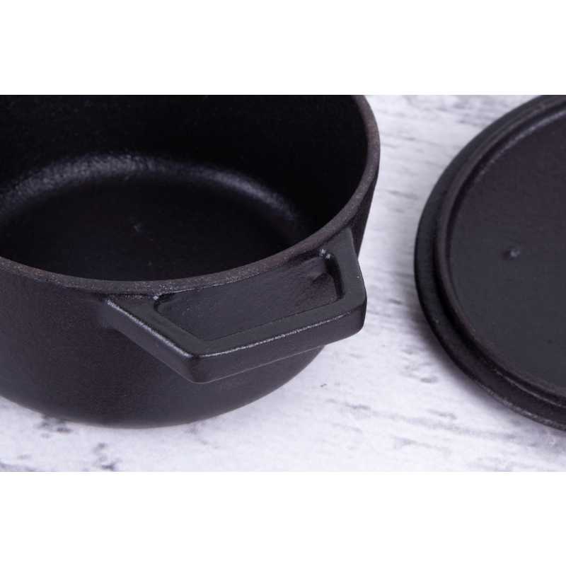 BERLINGERHAUS Pekáč litinový s poklicí 12 cm Black Rose Collection BH-6490 - thumb (15)