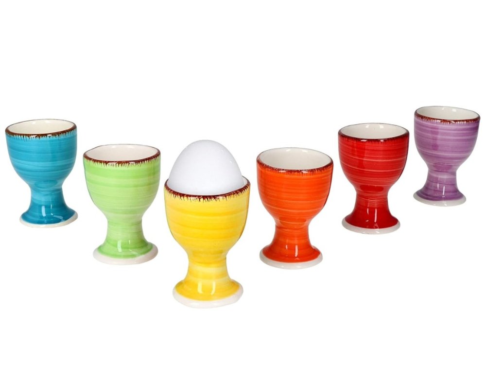HIT Držák na vajíčka sada 6 ks 7 cm COLOURS HT-24326740 - thumb (2)