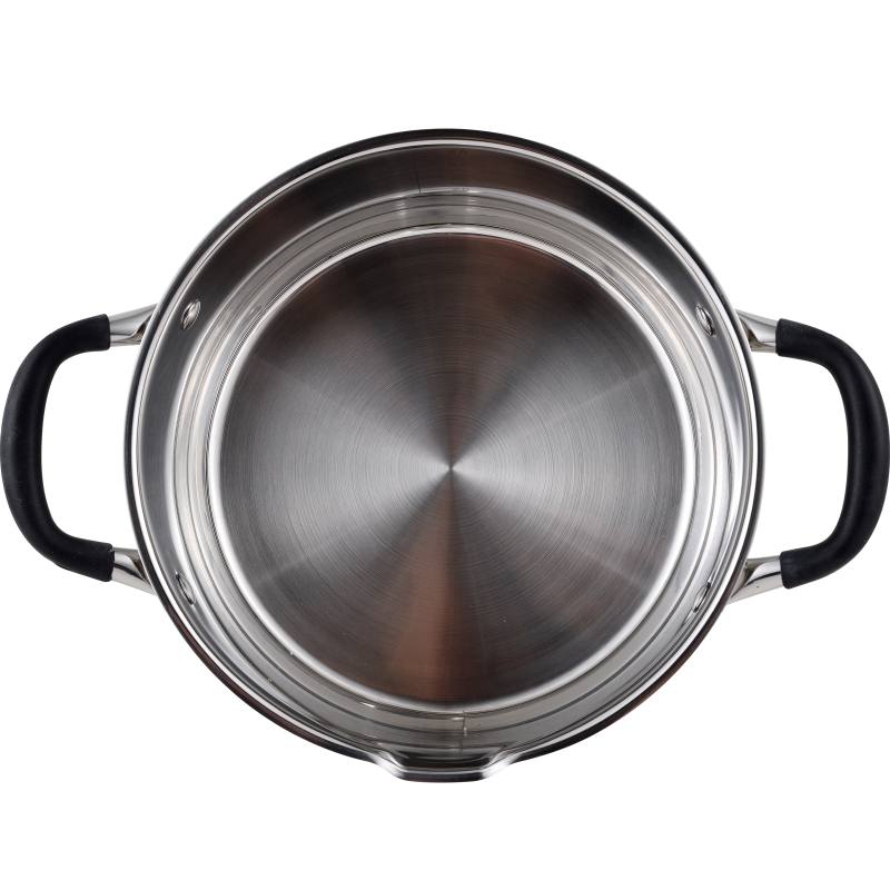 MASTERPRO Hrnec s poklicí nerez FOODIES 24 cm 5 litrů BGMP-1502-BK - thumb (2)