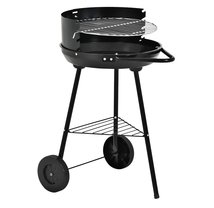 PROGARDEN Zahradní gril na dřevěné uhlí smalt 43 x 70 cm KO-C83000560