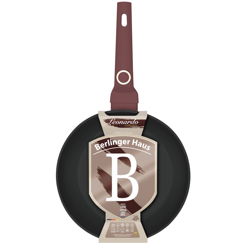 BERLINGERHAUS Pánev s titanovým povrchem 24 cm Leonardo Collection BH-8023