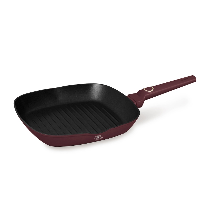 BERLINGERHAUS Pánev grilovací s titanovým povrchem 28 cm Leonardo Collection BH-8036