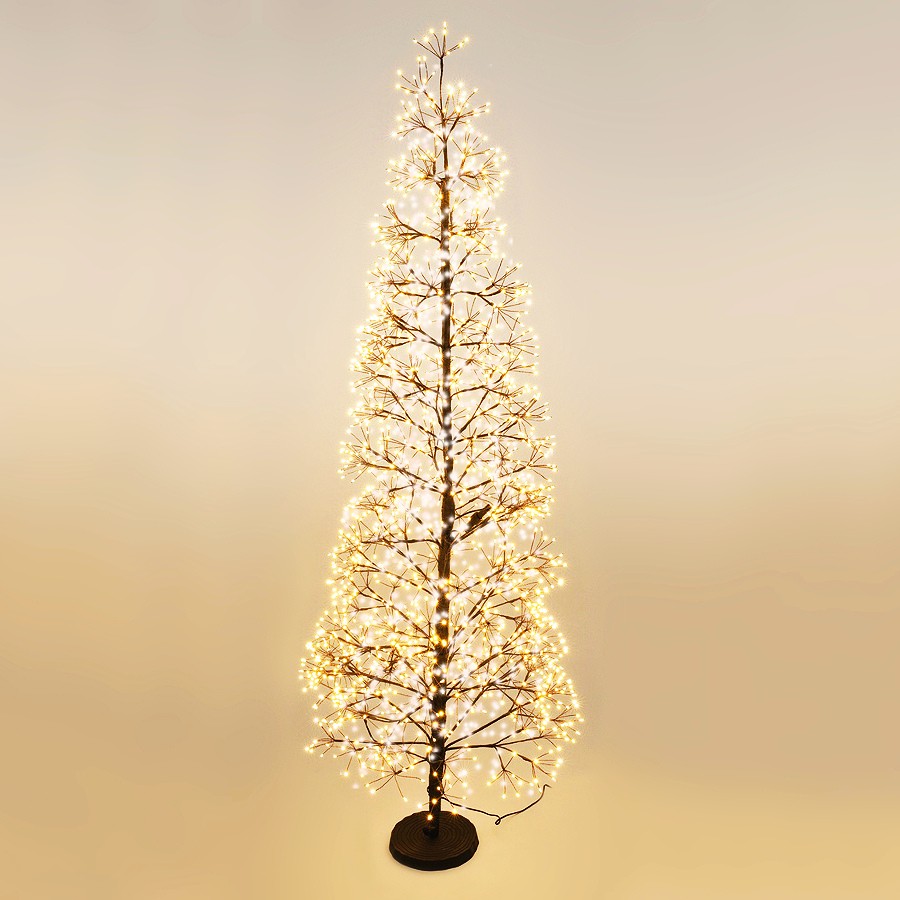 HOMESTYLING Dekorativní světelný stromek 1600 LED 150 cm KO-AX5390050