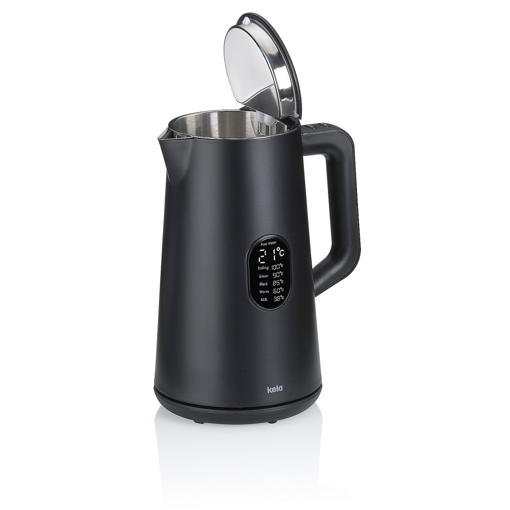 KELA Rychlovarná konvice Santos 1,5l černá KL-10138