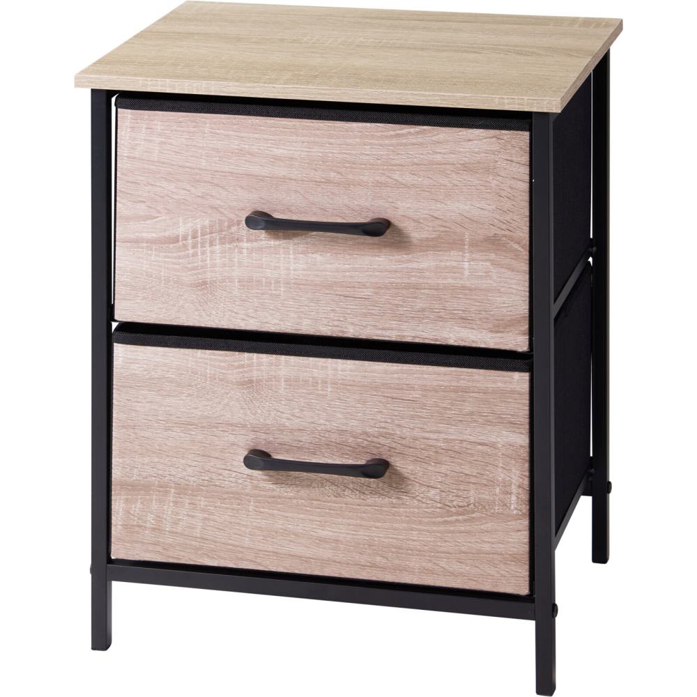 EXCELLENT HOUSEWARE Regál kovový se 2 zásuvkami 45 x 30 x 54 cm KO-BA3000010