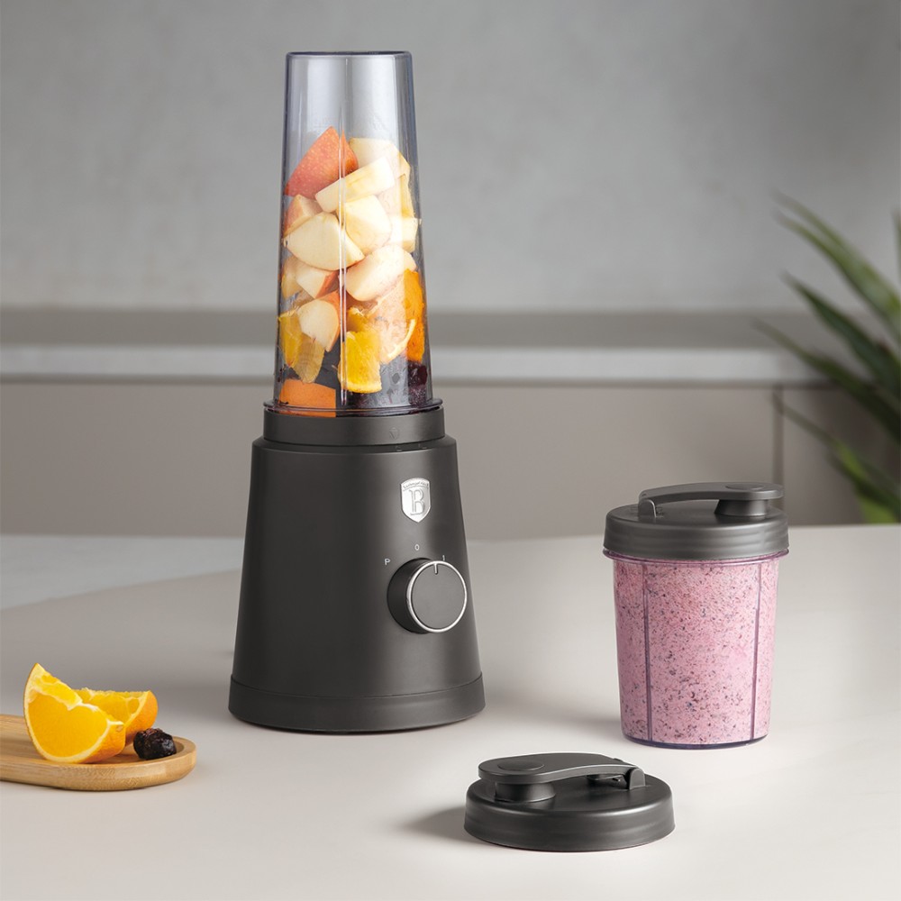 BERLINGERHAUS Mixér smoothie maker s lahví Antracit Collection BH-9881