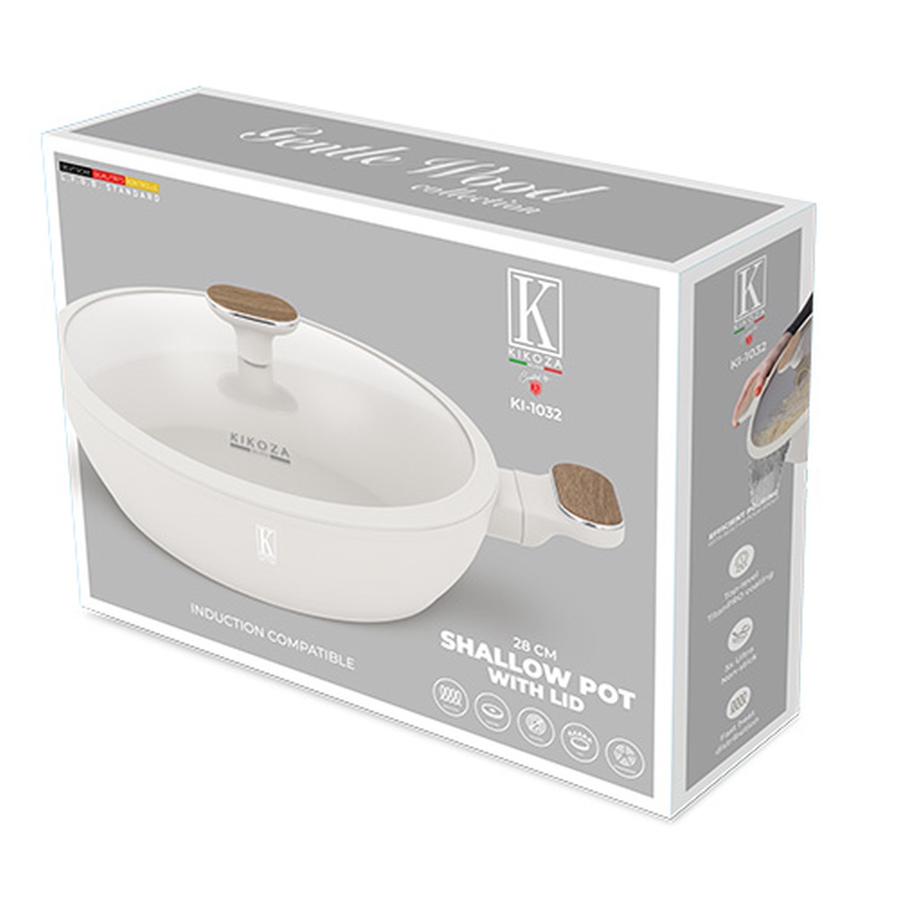 BERLINGERHAUS Pánev hluboká s titanovým povrchem 28 cm Sahara Nordic Collection KI-1032