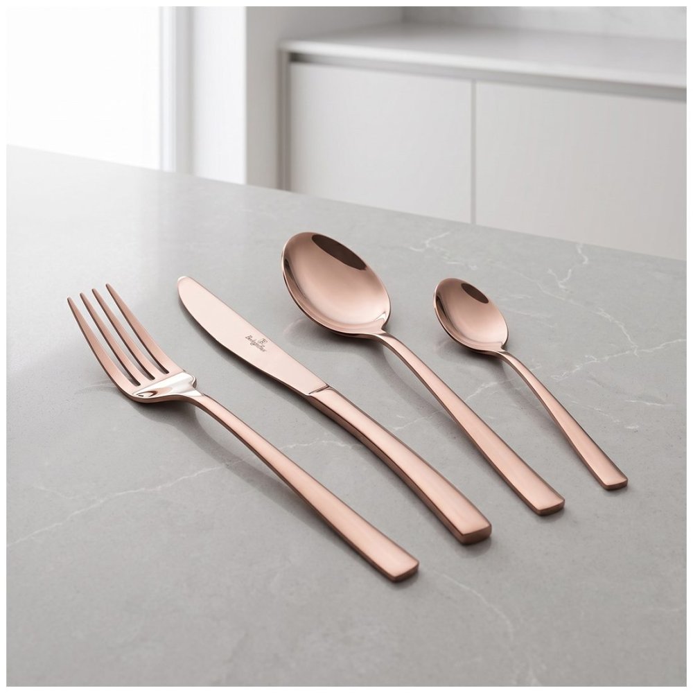 BERLINGERHAUS Sada příborů 24 ks nerez leštěný povrch Rosegold Collection BH-2729