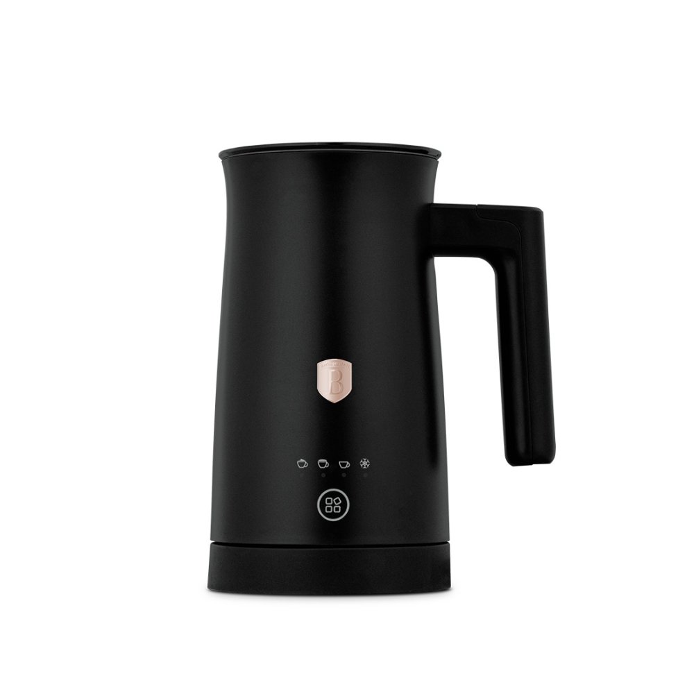 BERLINGERHAUS Napěňovač mléka 4 v 1 Black Rose Collection / Rosegold Metallic Line BH-9927