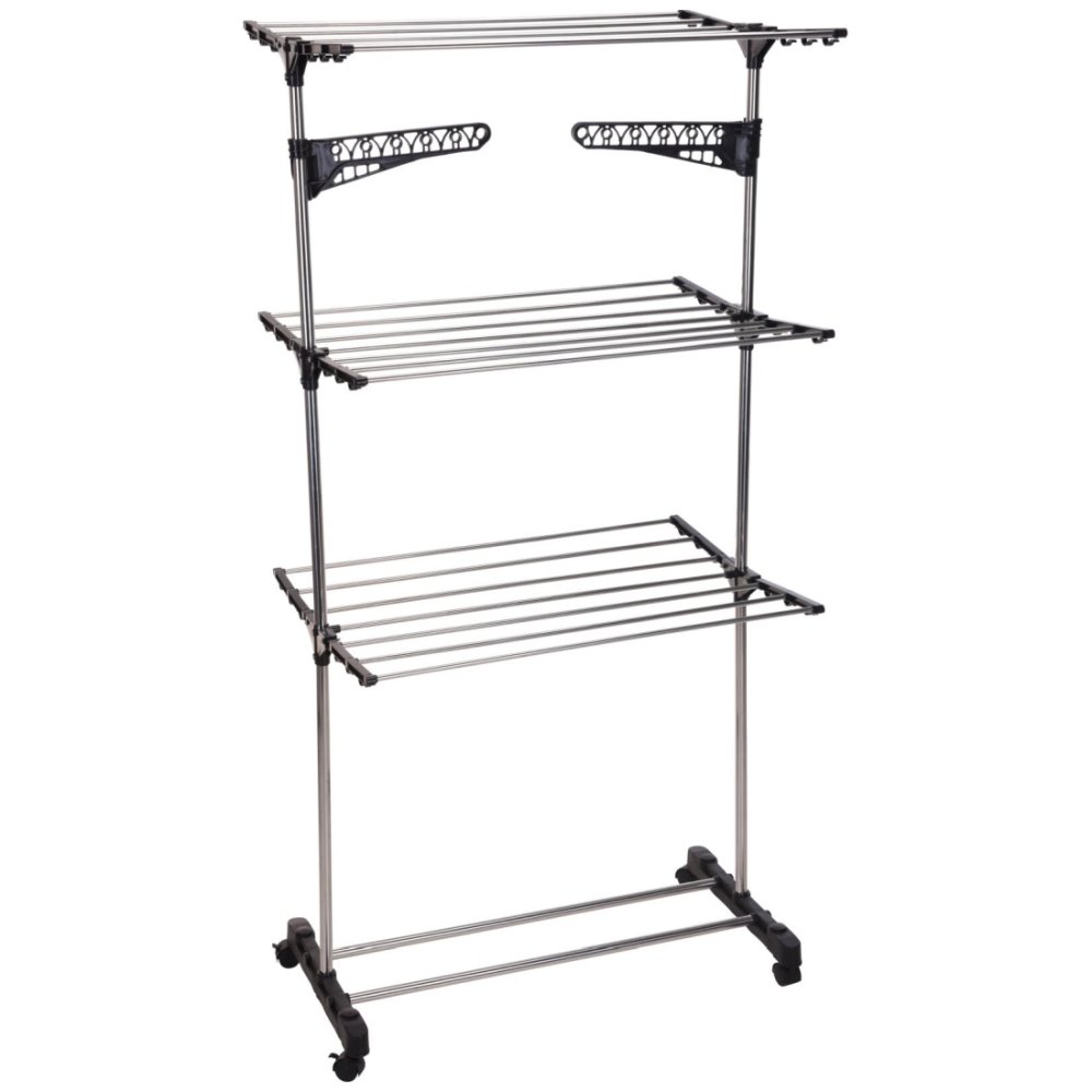 STORAGE SOLUTIONS Sušák na prádlo 80 × 57 × 165 cm KO-C80653410
