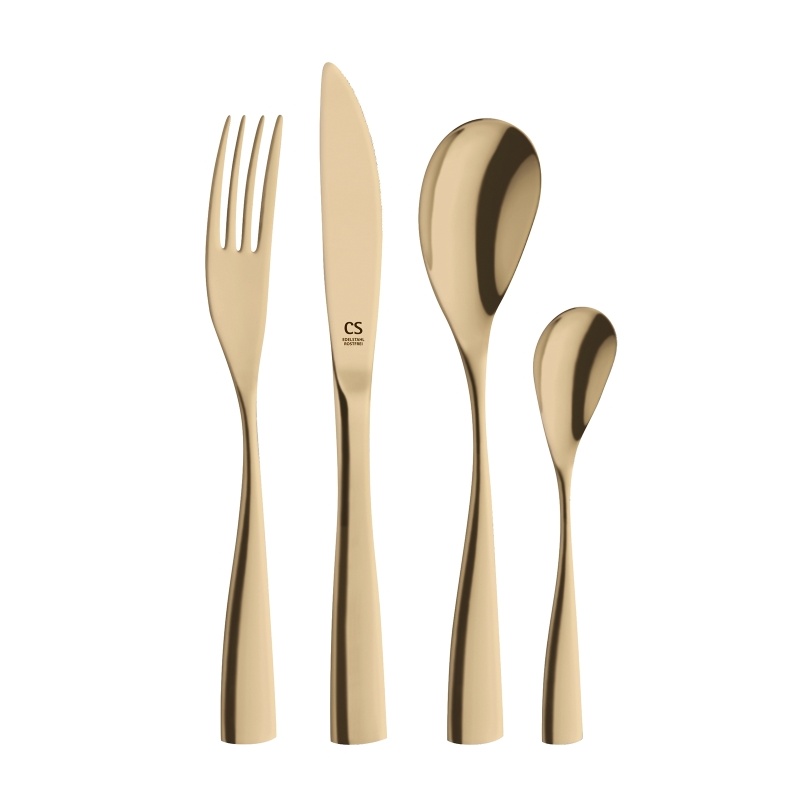 CS SOLINGEN Sada príborov nerez 24 ks BOCHOLT GOLD CS-080167