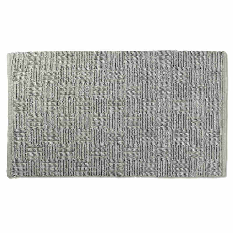 KELA Koupelnová předložka Leana 100x60 cm bavlna šedá KL-23522