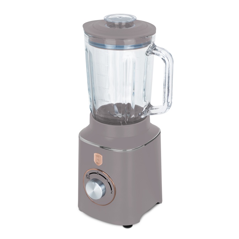 BERLINGERHAUS Stolní mixér se skleněnou nádobou 1,5 L 1000 W Taupe Collection BH-9496 - thumb (1)