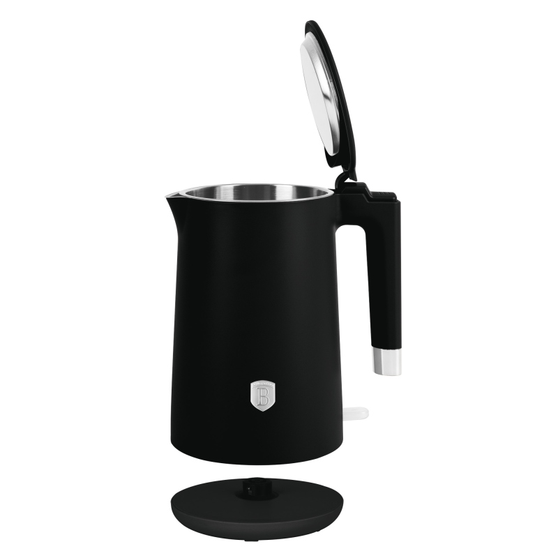 BERLINGERHAUS Rychlovarná konvice s dvojitou stěnou Matte Black Collection BH-9589 - thumb (2)
