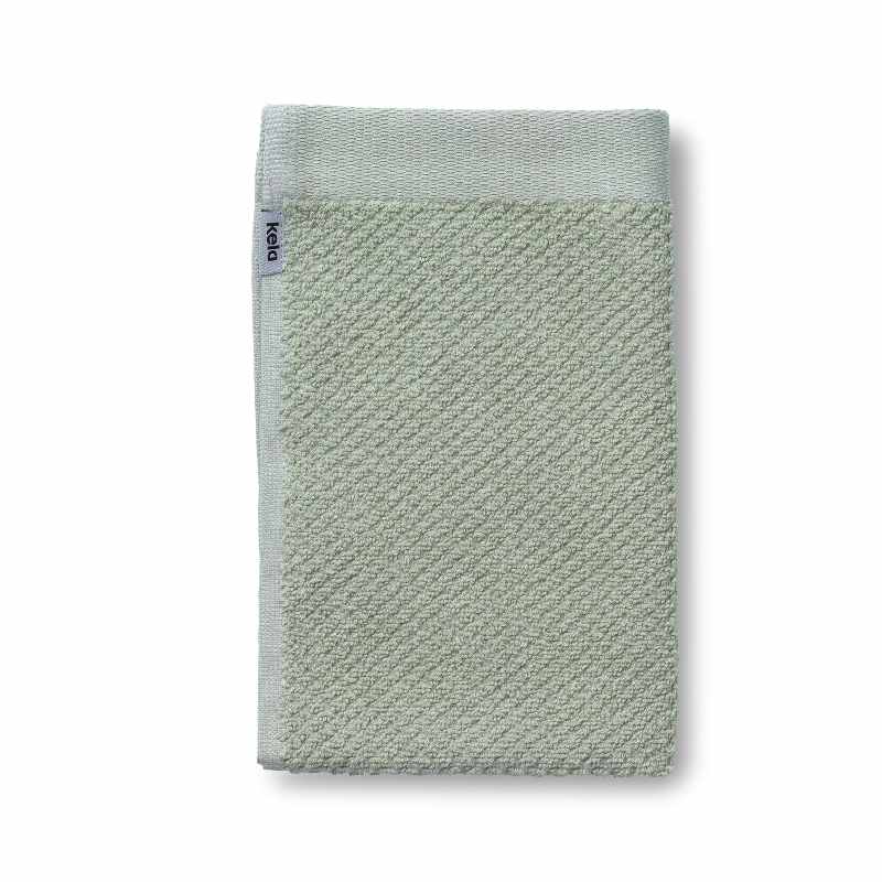 KELA Ručník pro hosty Lavinia 100% bavlna světle šedá 30,0x50,0cm KL-23937