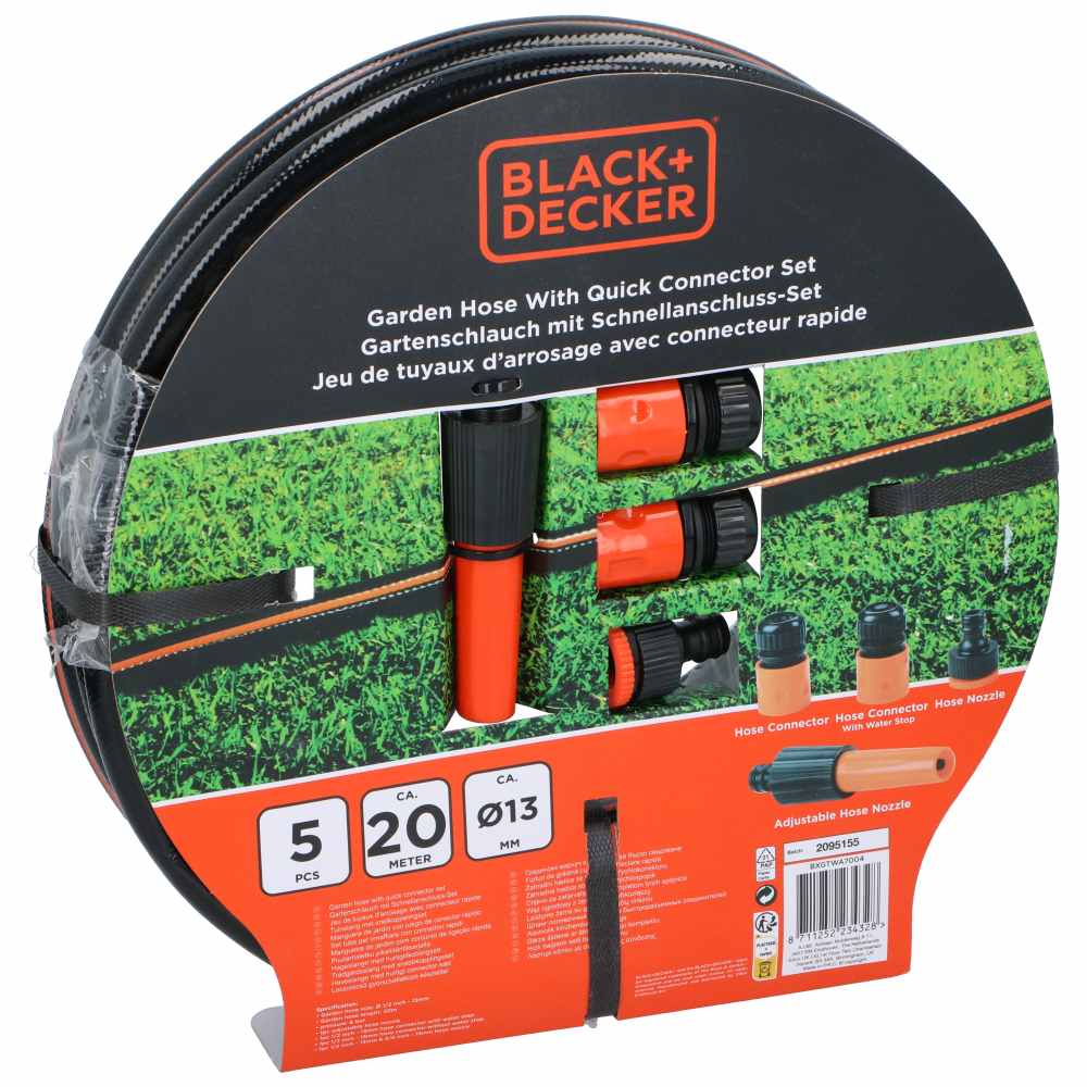 BLACKDECKER Zahradní hadice 13mm x 20m ED-223432