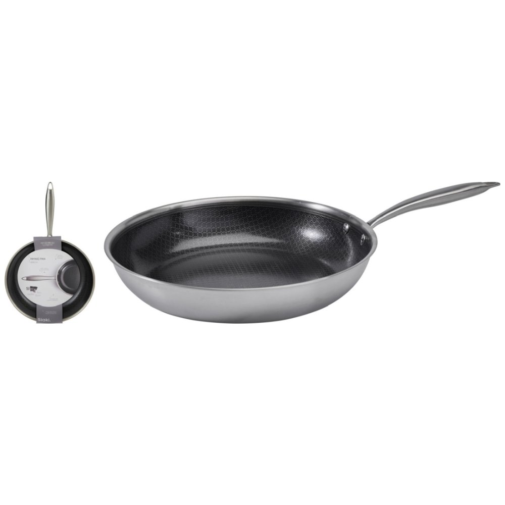 SIAKI HUISHOUD Pánev nerezová s nepřilnavým povrchem 32 cm KO-C85000570