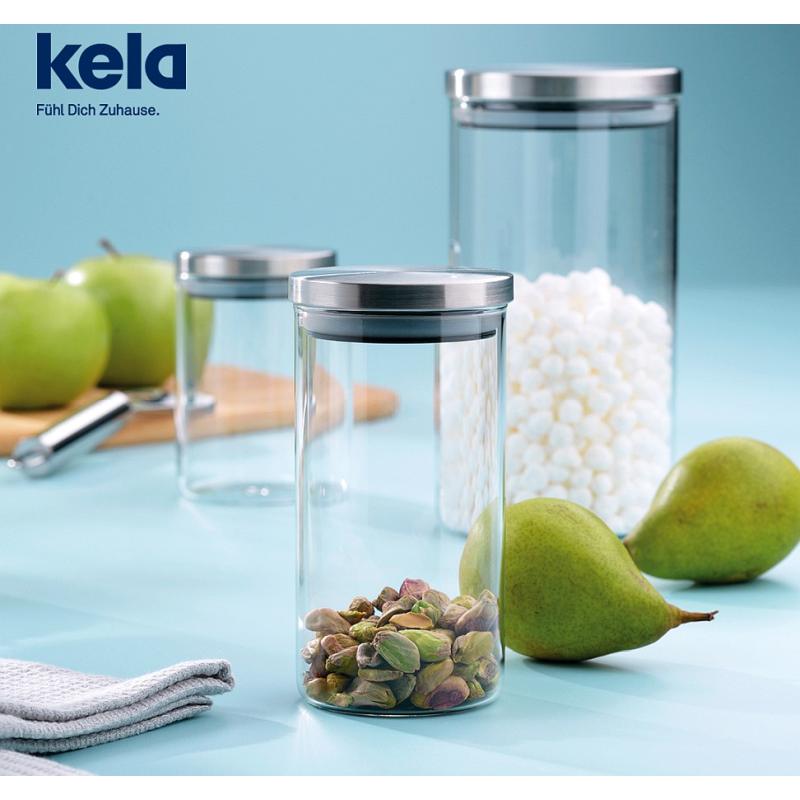 KELA Sklenená dóza BAKER 0,35L KL-10766