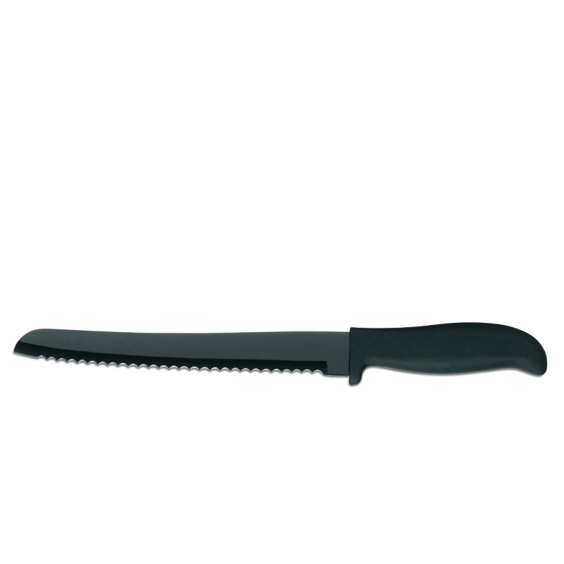 KELA Nůž na chleba Acida nerezová ocel černý 32,0cm KL-11406