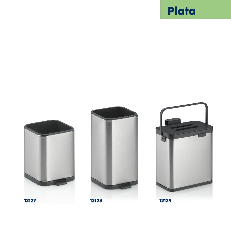 KELA Odkapávač na příbory Plata nerez matná stříbrná 10,0x11,5x18,5cm KL-12128
