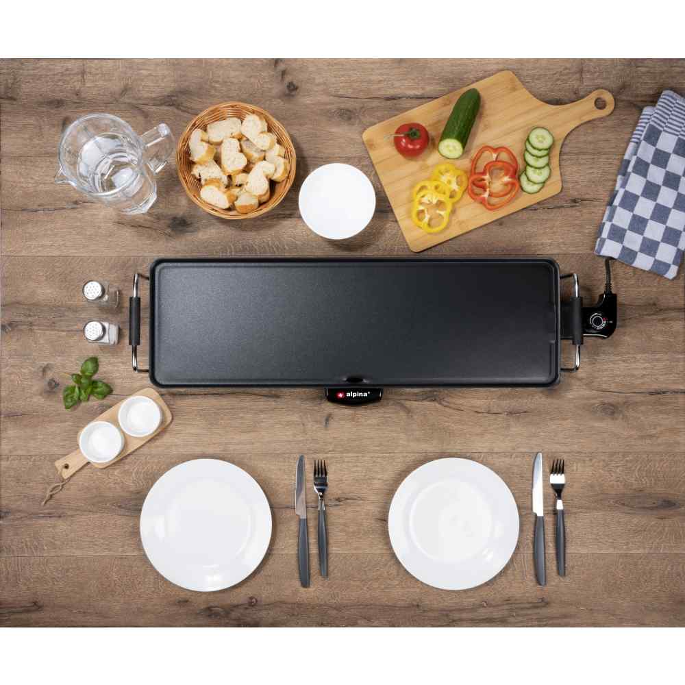 ALPINA Elektrický gril teppanyaki 1800W 70x23 cm ED-218210